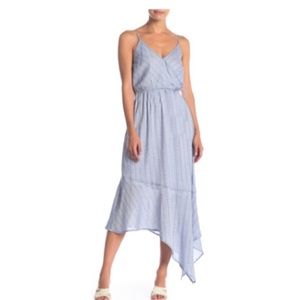 NWT Medium Blue Asymmetrical Summer Dress